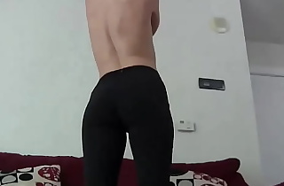Rub your cock on my ass in yoga pants JOI