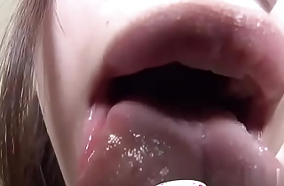 Japanese Asian Tongue Spit Face Nose Licking Sucking Kissing Handjob Fetish - More at fetish-master net