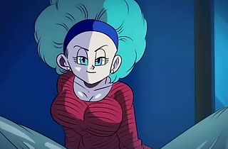 Bulma enters my room and comforts me with a blowjob