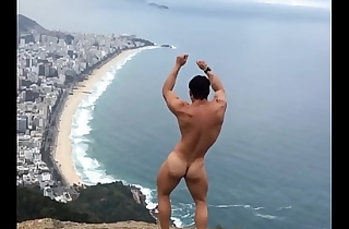 Brazilian Man Naked in Rio de Janeiro (1)