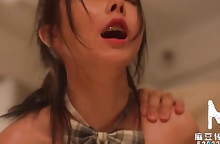 Trailer-MD-0266-Horny Security Guard Fucks JK Girl-Zhao Xiao Han-Best Original Asia Porn Video