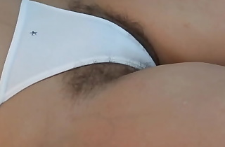 Beautiful stepmother after the beach dresses and shows off while I masturbate