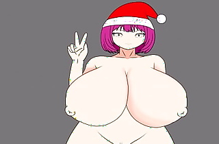 Hentai Merry Christmas Speed Painting #27 (big tits)