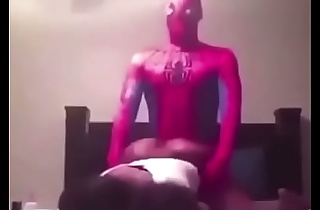 SpiderMan gets to fuck black Mary Jane with music on
