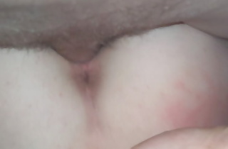 Tight wet pussy 23 year old petite slut getting fucked prone