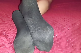 Sweaty socks after walk