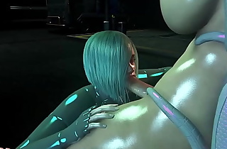Futa3dx - Futanari Cyberpunk Big Tittied Babe Fucked By Her Big Dicked Friend