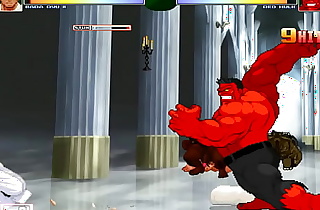 MUGEN Ryu vs Red Hulk