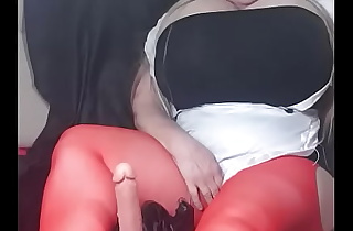 Ever seen such huge tits Susi giving footjob