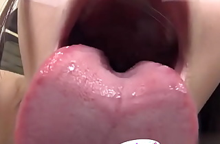 Japanese Asian Tongue Spit Face Nose Licking Sucking Kissing Handjob Fetish - More at fetish-master net
