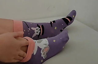 Sensual tease socks