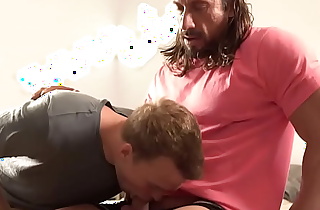 Jesus Looking Stepdaddy Showing His Stepson how Good It Feels to Be a Gay - Dadperv
