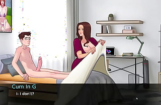 Lust Legacy [Hentai game PornPlay ] Ep.1 caught masturbating in bed by his horny MILF step mom