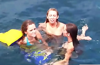 BrookeSkype Lesbian kissing nude Boat Vacation