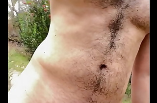 Hiking naked on a public trail