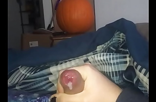 First video. Lots of cum! Uncircumcised