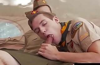 Boy caught sucking dick in the tent- ScoutBoyz porn 