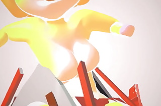 Isabelle Giantess Muscle Growth Animation