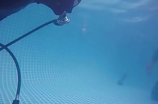 Underwater latex sex