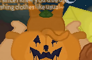 straight furry yiff: To celebrate the Halloween season, experience a once in a lifetime opportunity to be sex  by a yandere orange-cat