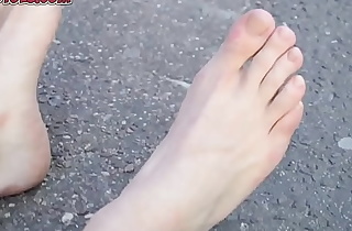 Damian Displays His Beautiful Feet