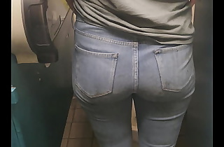 public stall at work pawg worker fucked doggy