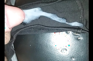 Got turned on and wanted to cum on some worn dirty panties, so I used my step sisters