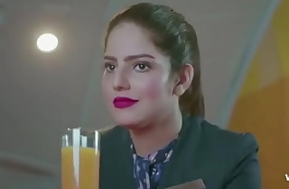 Indian Sexy flight attendant fucks a passenger