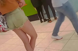 Girl showing her ass