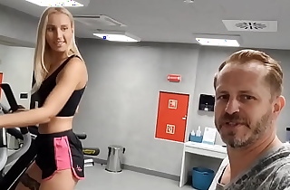 Lulu Love stalked at Gym to get fucked in hotel room by perv tourist