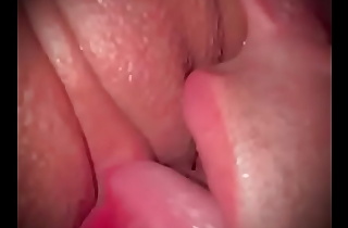 Amazing Up Close Pussy Licking Gush In His Mouth