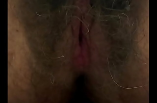 Latina's Hairy Pussy Squirts