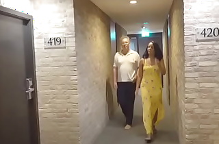 Samantha and Dennis from The Netherlands have sex in hotelroom