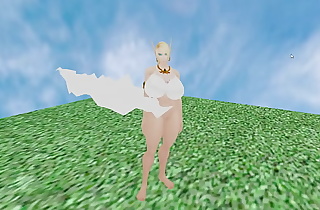 Warcraft Big boobs thick thighs elf girl loincloth bottomless test