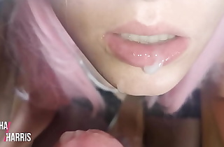 Compilation of cumshots in mouth, facial, swallowing