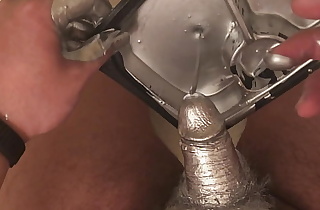 get silver paint in my bladder and cum it out