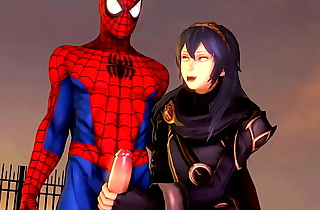 Princess Lucina and Spider-man