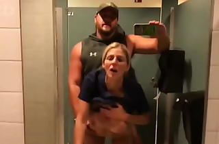 Boss Visits The Sexy Nurse in Hospital's Bathroom and fuck her