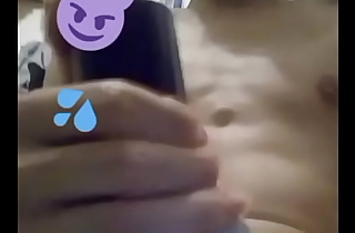 Stroking my fresh shaven virgin cock, cause I'm horny