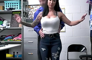 Tattooed MILf thief Lily Ambitiousness is a pro far fucking in the cop everytime she shoplifts and thats totally a fucking bad ass.