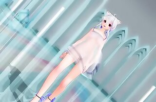 [MMD]PiNK CAT Submitted by Hazy