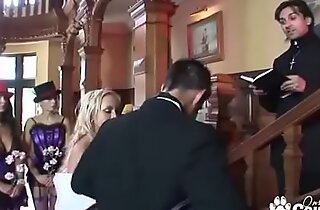 Horny British MILFs Have An Anal Fuckfest At one's fingertips A Wedding