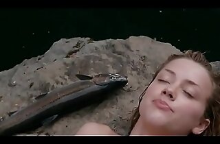 Amber Heard Nude Swimming adjacent to The River Why