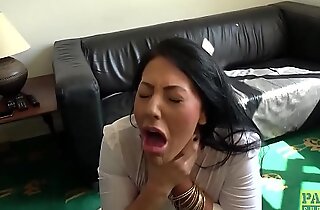 Candi Kayne gets mouth fucked with the addition be incumbent on gets a mouth vigorous be incumbent on cum