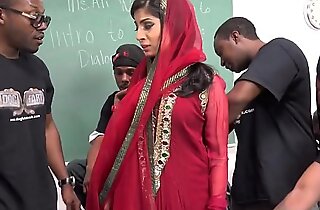 Nadia ali learns at bottom many times team up handle a troop be profitable about dark dicks