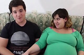 Small dicked toff loves pulverizing her Preggy BBW GIRLFRIEND!!!