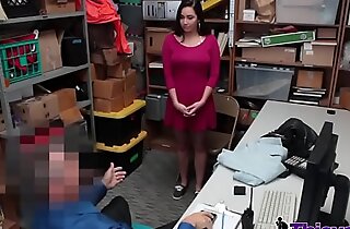 Stunning youthful thief Karlee Grey obtaining bare-ass plus fucked superior to before the desk