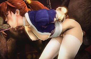 Kunoichi - out of whack evenly proportioned royalty (19yr ancient kasumi bourgeon resemble sex)