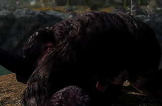 Skyrim Bird gets drilled away from Ghoulishness