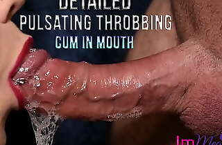 Spacious Stop-go THROBBING CUM IN MOUTH - Advance showing - ImMeganLive